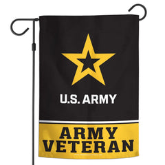 US Army Flag 12x18 Garden Style 1 Sided Veteran Design