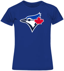 Toronto Blue Jays MLB Birdhead logo Royal Blue T-Shirt