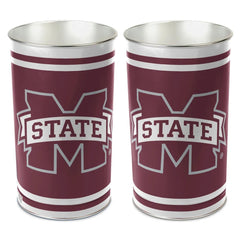 Mississippi State Bulldogs Wastebasket 15 Inch Periodic Restock