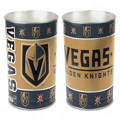 Vegas Golden Knights Wastebasket 15 Inch - Periodic Restock