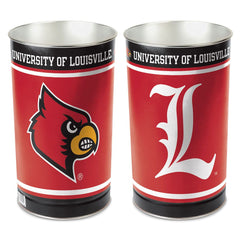 Louisville Cardinals Wastebasket 15 Inch - Periodic Restock