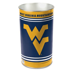 West Virginia Mountaineers Wastebasket 15 Inch - Periodic Restock