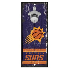 Phoenix Suns Sign Wood 5x11 Bottle Opener