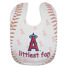 Los Angeles Angels Baby Bib Full Color Mesh Style
