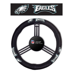 Philadelphia Eagles Steering Wheel Cover Leather