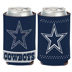 Dallas Cowboys Can Cooler Bling - Special Order