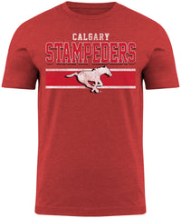 Calgary Stampeders CFL Bulletin Red Moxie T-Shirt