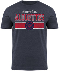 Montreal Alouettes CFL Bulletin Navy Moxie T-Shirt