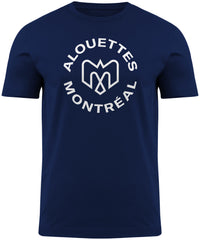 Montreal Alouettes CFL Bulletin Navy Basic T-Shirt
