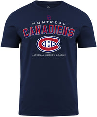 Montreal Canadiens NHL Bevel Navy T-Shirt