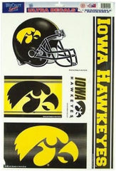 Iowa Hawkeyes Decal 11x17 Ultra Sheet