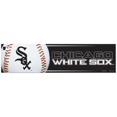 Chicago White Sox Decal 3x12 Bumper Strip Style - Special Order