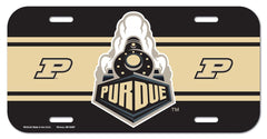 Purdue Boilermakers License Plate Plastic - Special Order
