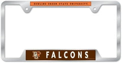 Bowling Green State Falcons License Plate Frame Metal - Special Order