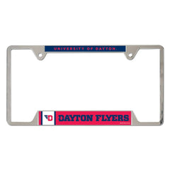 Dayton Flyers License Plate Frame Metal - Special Order