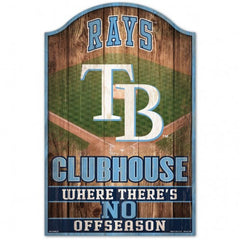 Tampa Bay Rays Sign 11x17 Wood Fan Cave Design - Special Order