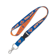 New York Knicks Lanyard with Detachable Buckle Two Color - Special Order