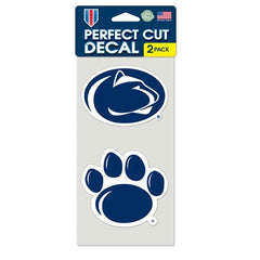 Penn State Nittany Lions Set of 2 Die Cut Decals - Special Order