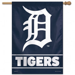 Detroit Tigers Banner 28x40 Vertical - Special Order