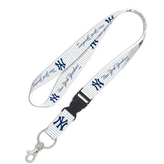 New York Yankees Lanyard with Detachable Buckle Pinstripe
