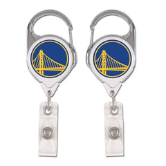 Golden State Warriors Retractable Premium Badge Holder - Special Order