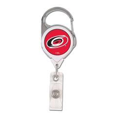 Carolina Hurricanes Badge Holder Premium Retractable - Special Order
