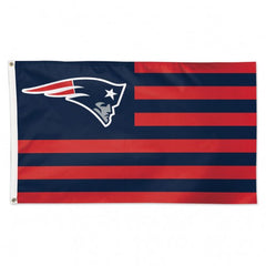 New England Patriots Flag 3x5 Deluxe Americana Design - Special Order