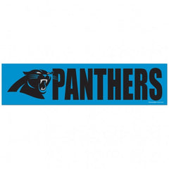 Carolina Panthers Decal 3x12 Bumper Strip Style - Special Order