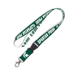 Michigan State Spartans Lanyard Breakaway Style - Special Order