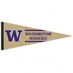 Washington Huskies Pennant 12x30 Premium Style - Special Order