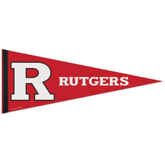 Rutgers Scarlet Knights Pennant 12x30 Premium Style - Special Order