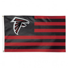 Atlanta Falcons Flag 3x5 Deluxe Americana Design - Special Order