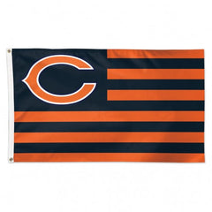 Chicago Bears Flag 3x5 Deluxe Americana Design - Special Order