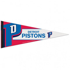 Detroit Pistons Pennant 12x30 Premium Style - Special Order