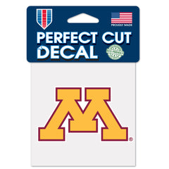 Minnesota Golden Gophers Decal 4x4 Perfect Cut Color - Special Order