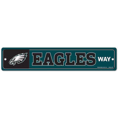 Philadelphia Eagles Sign 3.75x19 Plastic Street Style - Special Order