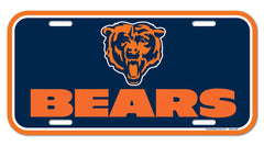 Chicago Bears License Plate Plastic