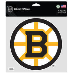 Boston Bruins Decal 8x8 Perfect Cut Color