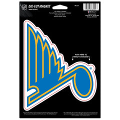 St. Louis Blues Magnet 6.25x9 Die Cut Logo Design - Special Order