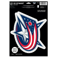 Columbus Blue Jackets Magnet 6.25x9 Die Cut Logo Design - Special Order