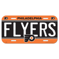 Philadelphia Flyers License Plate Plastic - Special Order