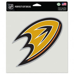 Anaheim Ducks Decal 8x8 Perfect Cut Color - Special Order