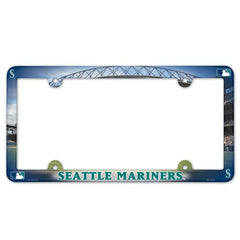 Seattle Mariners License Plate Frame Plastic Full Color - Special Order