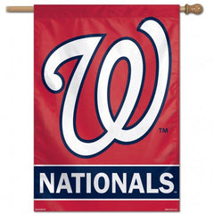 Washington Nationals Banner 28x40 Vertical - Special Order