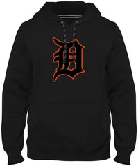 Detroit Tigers MLB Back in Black Hoodie