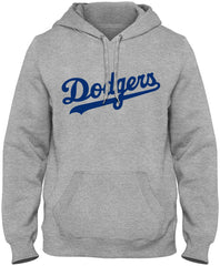 Los Angeles Dodgers MLB Express Home Field Gray Hoodie