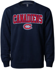 Montreal Canadiens NHL Crew Navy Sweatshirt
