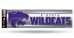 Kansas State Wildcats Decal Bumper Sticker Glitter