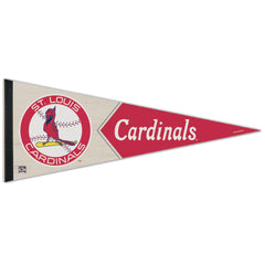St. Louis Cardinals Pennant 12x30 Premium Style Alternate Design - Special Order