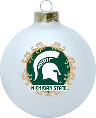 Michigan State Spartans Ornament Large Glass Ball Special Order